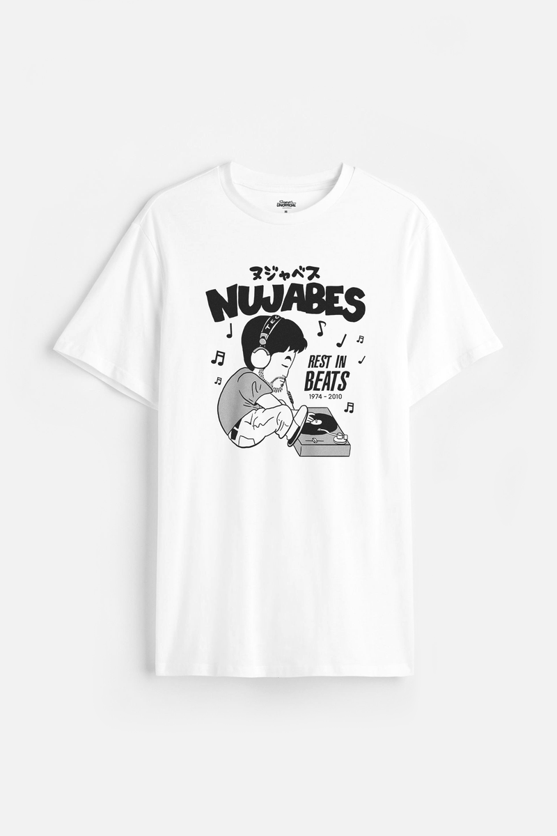 Nujabes Tシャツ Cornelius 白 電気グルーヴ 細野晴臣 XL Nujabes Tシャツ Cornelius 白 電気グルーヴ 細野晴臣 XL