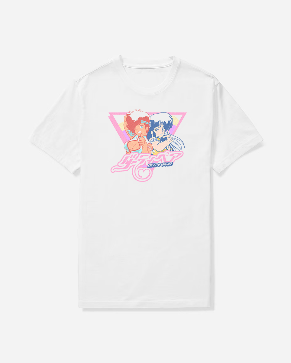 Lovely Angel Dirty Pair Tシャツ ホワイト Dirty Pair - 
